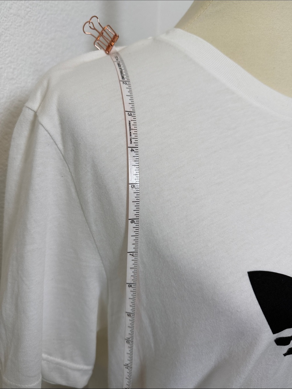 NWT Adidas Men’s White T-Shirt - Picture 6 of 10
